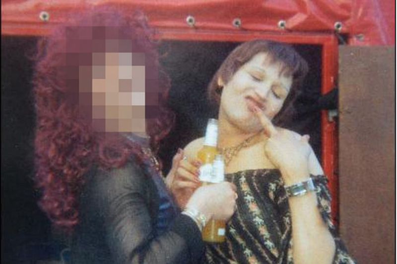 Melissa Young while working at Cher's club