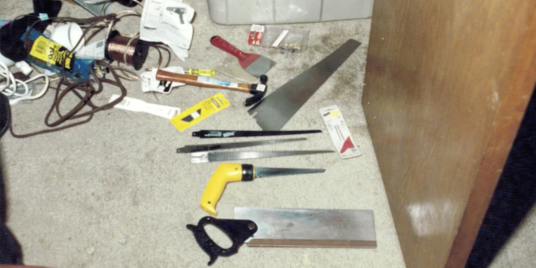 Evidence in Jeffrey Dahmer's apartment